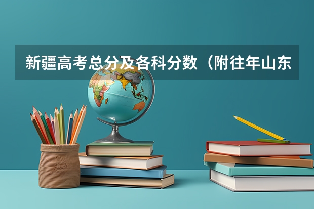 新疆高考总分及各科分数（附往年山东985大学录取分数线位次）