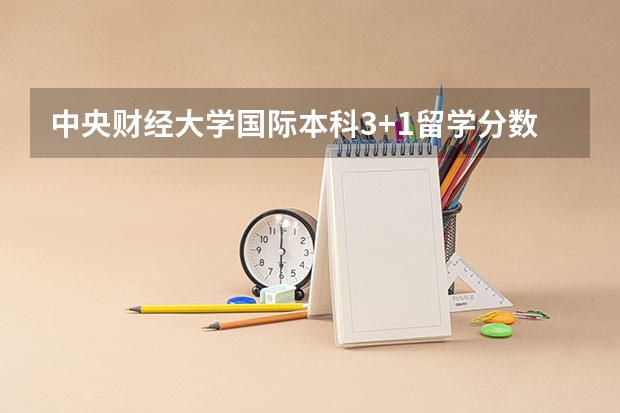 中央财经大学国际本科3+1留学分数线（贵州2023艺术类平行志愿本科院校征集志愿投档分数线）