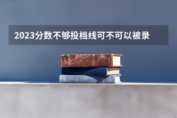 2023分数不够投档线可不可以被录取 上海所有的大学录取分数线排名榜