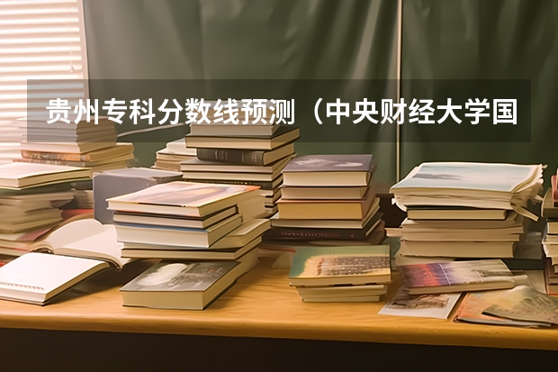 贵州专科分数线预测（中央财经大学国际本科3+1留学分数线）