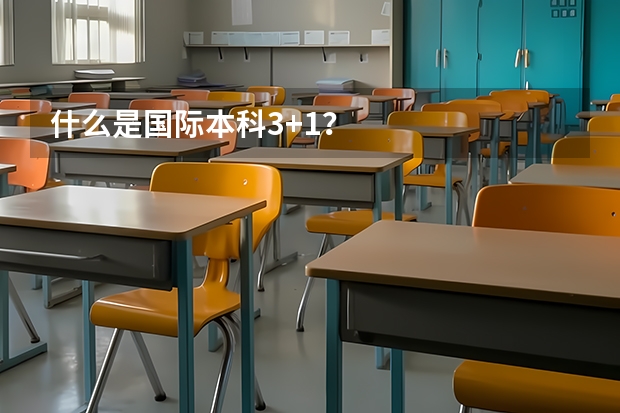 什么是国际本科3+1?