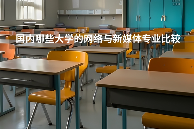 国内哪些大学的网络与新媒体专业比较好?