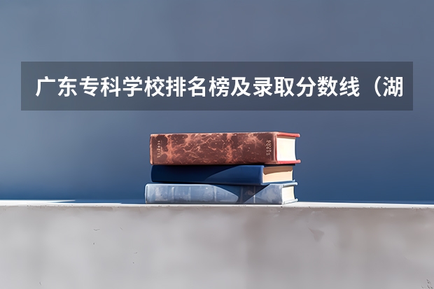 广东专科学校排名榜及录取分数线（湖南省专科学校录取分数线排名）