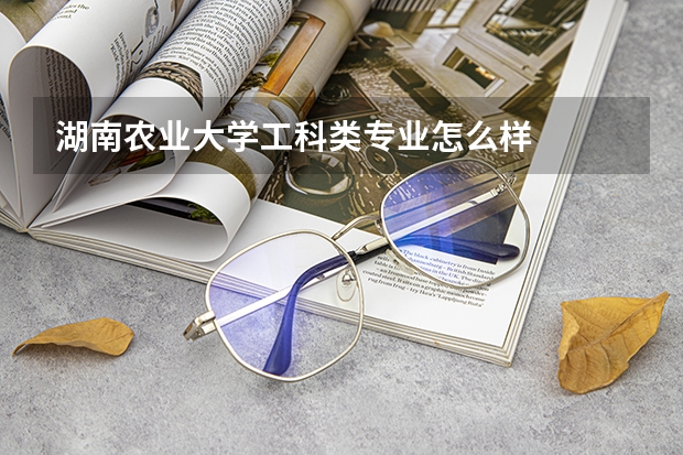 湖南农业大学工科类专业怎么样