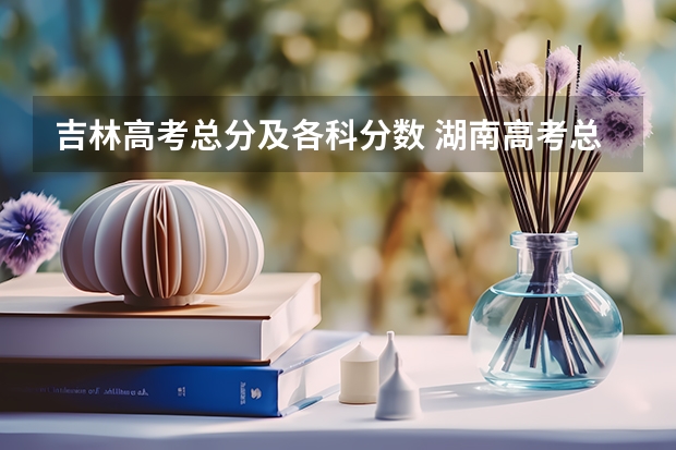 吉林高考总分及各科分数 湖南高考总分及各科分数